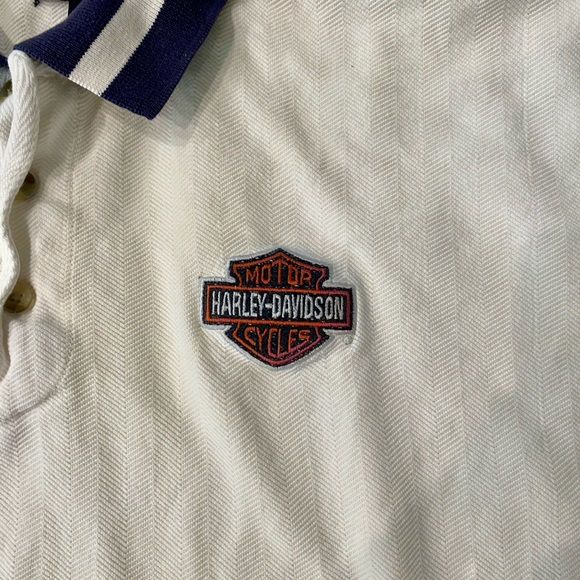 Harley Davidson Escape XXL White Men’s Polo - Picture 4 of 6
